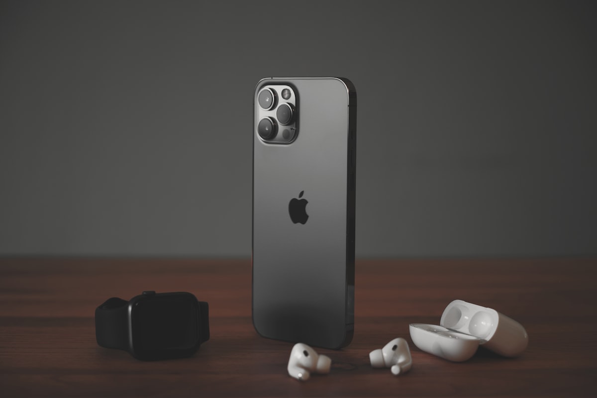Productfoto van een iPhone
